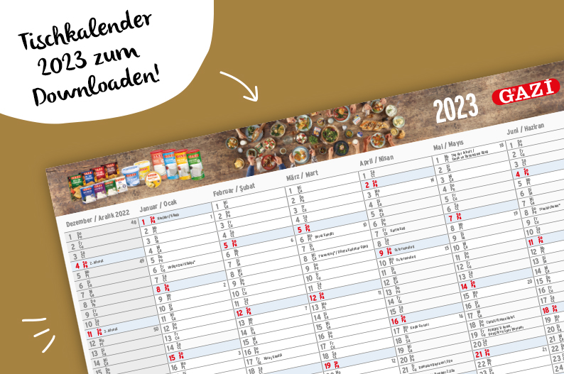 Tischkalender 2023